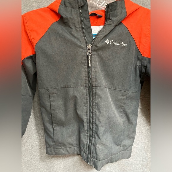 Kids' Columbia Jacket - Size XXS 4-5 - Fleece lined w/ hood & pockets - Picture 2 of 9